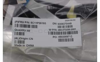 Lenovo 5C11P26193 FRU EPD CABLE, TOUCH, COOK
