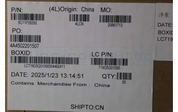 Lenovo 5C11P26292 FRU CABLE FFC MSF50 8P SINGEL/B