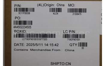 Lenovo 5C11P26338 CABLE FRU Flachbandkabel MGE M/B FINGER