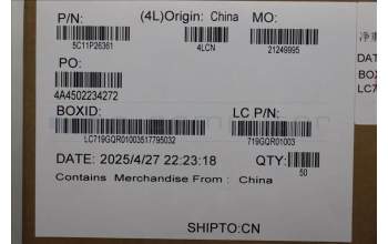 Lenovo 5C11P26361 CABLE NM-F372 REV1 CLICKPAD_NFCWWAN