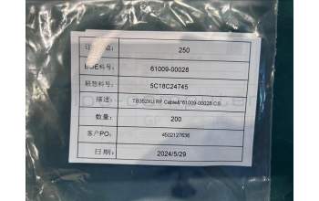 Lenovo 5C18C24745 TB352XU RF Cable&*61009-00028 CS