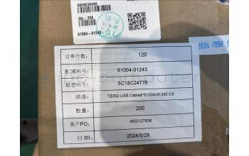 Lenovo 5C18C24776 TB352 USB Cable&*61004-01243 CS