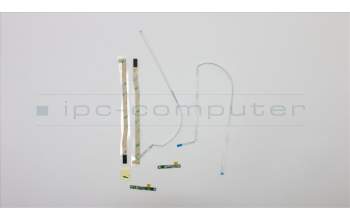 Lenovo 5C50Q62202 Mic Board W 81AC R+L W/Cable