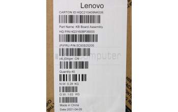 Lenovo 5C50S25205 CARDPOP Sensor Board H 82KM