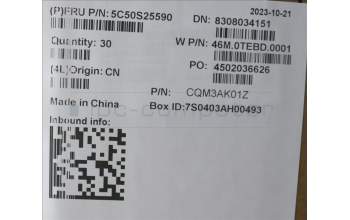 Lenovo 5C50S25590 CARDPOP W 21KJ IO board