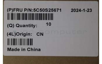 Lenovo 5C50S25671 CARDPOP IO board C 83DD