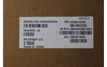 Lenovo 5C50S25794 CARDPOP CARDPOP W 21SQ IO board