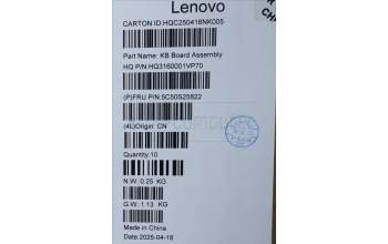 Lenovo 5C50S25822 CARDPOP USB board H 83JU