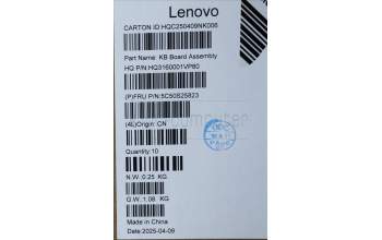 Lenovo 5C50S25823 Mic Board H 83JU