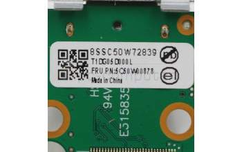 Lenovo 5C50W00878 CARDPOP Rear I/O Port Card-DP