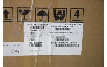 Lenovo 5C51C94224 CARDPOP FRU CARDPOP HDMI IO Board WIFI