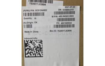 Lenovo 5C51D64952 CARDPOP Subcard Keyboard,CH1