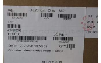 Lenovo 5C51J62768 CARDPOP PCBA LAN/B NSF352 KE612 FPR