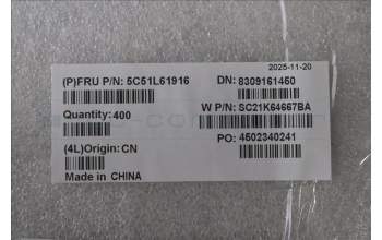 Lenovo 5C51L61916 Camera,HD,USB,2MIC,UF,LVI