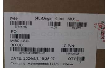 Lenovo 5C51P67039 CARDPOP FRU CARDPOP PCBA IO/B NSG031 MP