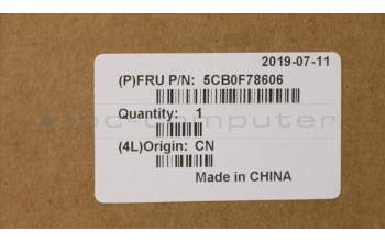 Lenovo 5CB0F78606 COVER LCD Cover C Y40-70