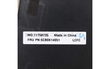 Lenovo 5CB0K14051 LCD COVER L300-15IBR BLACK-TEX