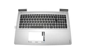 5CB0L03470 Original Lenovo Tastatur inkl. Topcase DE (deutsch) schwarz/silber mit Backlight