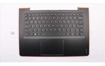 Lenovo Tastatur inkl. Topcase C 80TK BL RD W/KB US für Lenovo IdeaPad 510S-14IKB (80UV)