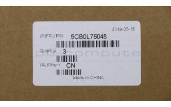 Lenovo 5CB0L76048 COVER LCD Cover 3N 80UR BLK