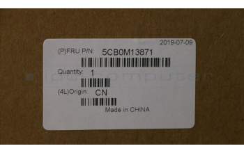 Lenovo 5CB0M13871 COVER Stand Cover 3N 80U1 Silver WW WIFI