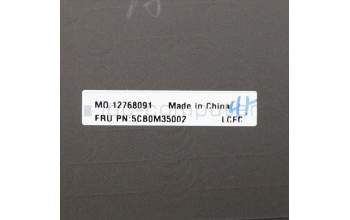 Lenovo 5CB0M35002 Tastatur inkl. Topcase L 80VF GUNMETAL W/KB ND