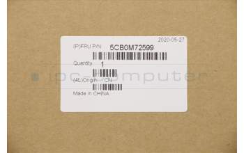 Lenovo 5CB0M72599 Tastatur inkl. TopcaseASML80TR BLK TEX US KB