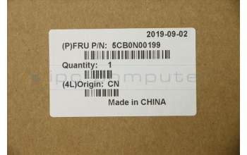 Lenovo 5CB0N00199 Tastatur inkl. Topcase L 80WK W/KB SP BL