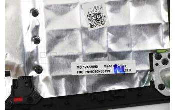 Lenovo 5CB0N00199 Tastatur inkl. Topcase L 80WK W/KB SP BL