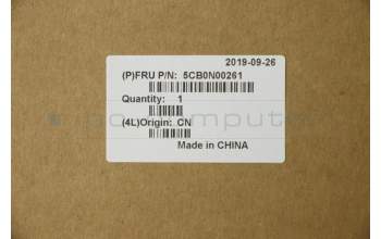 Lenovo 5CB0N00261 Tastatur inkl. Topcase L 80WK W/KB ND BL