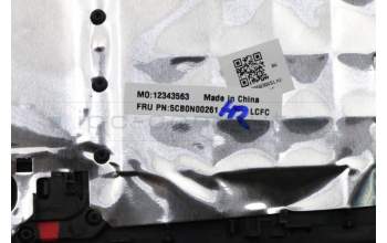 Lenovo 5CB0N00261 Tastatur inkl. Topcase L 80WK W/KB ND BL