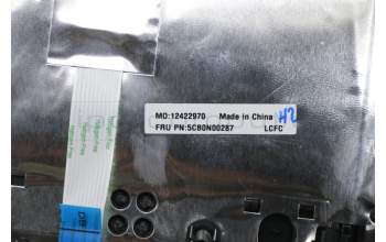 Lenovo 5CB0N00287 Tastatur inkl. Topcase L 80WK W/KB IT BL