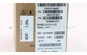 Lenovo 5CB0N67470 COVER Hinge Cover C 80X8 L