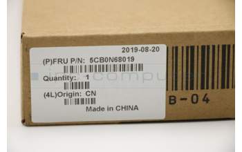 Lenovo 5CB0N68019 LCD-Abdeckung C 80X6, Kupfer