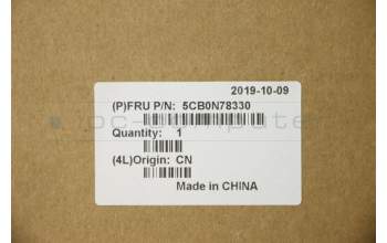 Lenovo 5CB0N78330 Tastatur inkl. TopcaseC80X4 MGRW/KB NFP NBL BEL