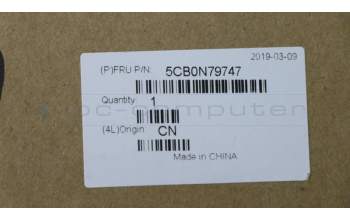 Lenovo 5CB0N79747 Tastatur inkl. Topcase C 80XC SR W/KB FP BL UK