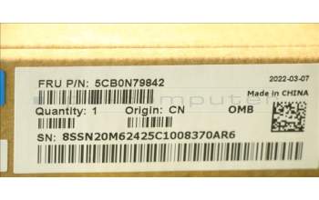 Lenovo 5CB0N79842 Tastatur inkl. Topcase C80XCSR W/KB FP BL NORDI