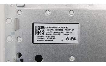 Lenovo 5CB0N82368 Tastatur inkl. TopcaseASML80XKW IMR UK KB