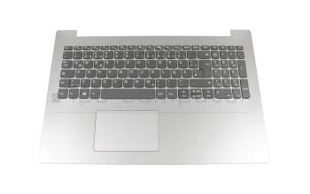 5CB0N86432 Original Lenovo Tastatur inkl. Topcase DE (deutsch) grau/silber