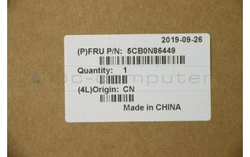 Lenovo 5CB0N86449 Tastatur inkl. TopcaseASML80XLIG IMR USINT KB