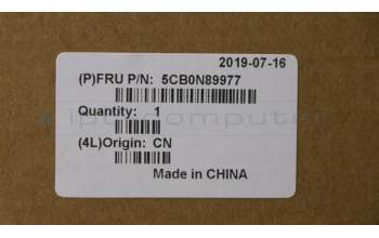 Lenovo 5CB0N89977 LCD-Abdeckung + SAR-Antenne B 80XF PTN