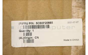 Lenovo 5CB0P20665 Hinge Cover3N 81A4 Grey