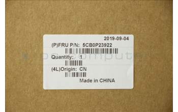 Lenovo 5CB0P23922 Tastatur inkl. Topcase ASM 3N 81A5 W/KB CZLK Grey