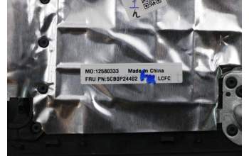 Lenovo 5CB0P24402 Tastatur inkl. TopcaseASML80YYBK NORDIC KB BL