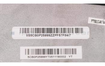 Lenovo 5CB0P25999 COVER Lower Case C 80X4 RED