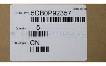 Lenovo 5CB0P92357 COVER Stand Cover 3N 81CG Grey