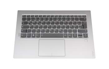 5CB0Q09675 Original Lenovo Tastatur inkl. Topcase DE (deutsch) grau/silber mit Backlight