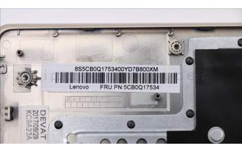 Lenovo 5CB0Q17534 Tastatur inkl. Topcase 3N 81AK GD W/KB+AUX HEB