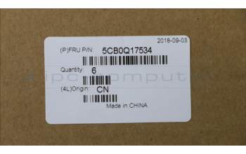 Lenovo 5CB0Q17534 Upper Case 3N 81AK GD W/KB+AUX HEB