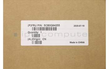 Lenovo 5CB0Q64255 Tastatur inkl. TopcaseC 81AY W/KB FP NBL IG IT